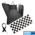 Black / Extra-Large (Fits Bigger Trucks) / Backseat Cover + FREE Safety Belt + Plush Backseat Dog Bed (Save $20)