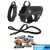 K9 Black / Small (20-45 LB) (9-20 KG) / Harness + Bungee Leash + Tactical Collar + 12 Patch Bundle (Save $60)