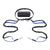 Blue / Dual Leash