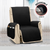 Recliner (30 IN X 51 IN X 18 IN) / Black / Dark Gray