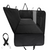 Black / Large (Fits Most Vehicles) / Backseat Cover + FREE Safety Belt