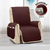 Recliner (30 IN X 51 IN X 18 IN) / Brown / Beige