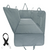 Gray / Large (Fits Most Vehicles) / Backseat Cover + FREE Safety Belt