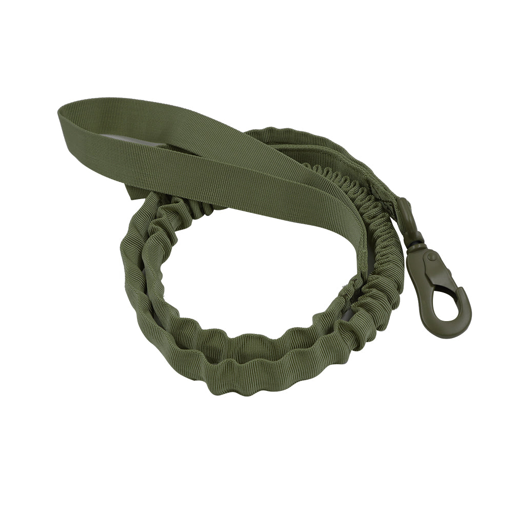 Heavy-Duty Double-Handle Tactical Bungee K9 Dog Leash