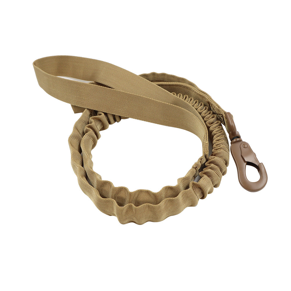 Heavy-Duty Double-Handle Tactical Bungee K9 Dog Leash
