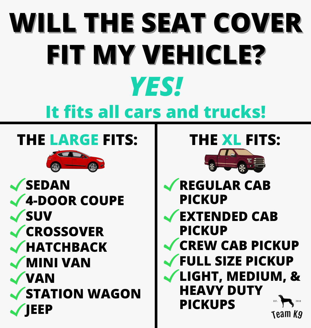 NEW Waterproof Hard Bottom Car & Truck Seat Foldable Hammock Cover With Storage Pockets, Side Flaps, Headrest Straps, Seat Anchors, & Mesh Window (+FREE SAFETY BELT!)